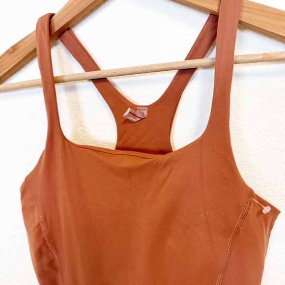 Free People Movement Never Better Runsie Onesie Romper in Color Sequoia NWOT XS - Picture 3 of 7